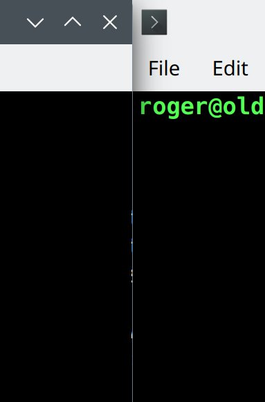 Visual glitch