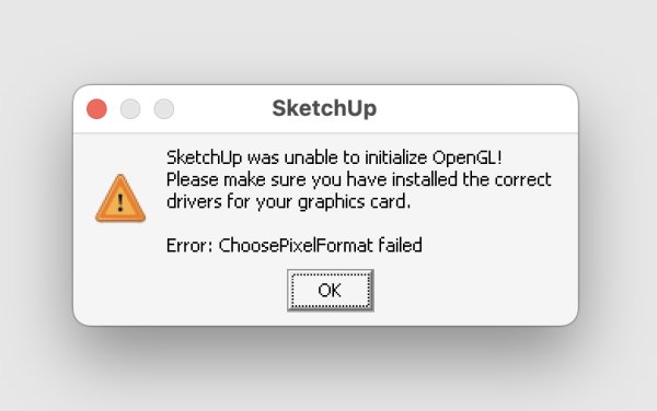 OpenGL error