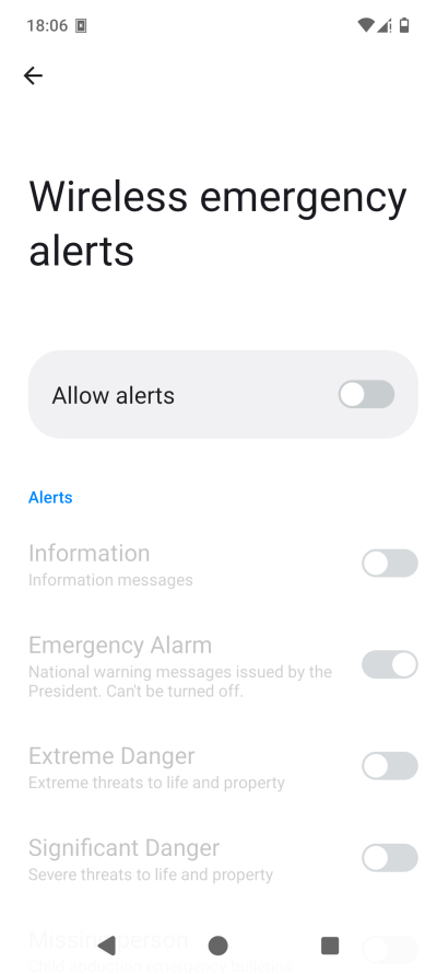 Wireless alerts