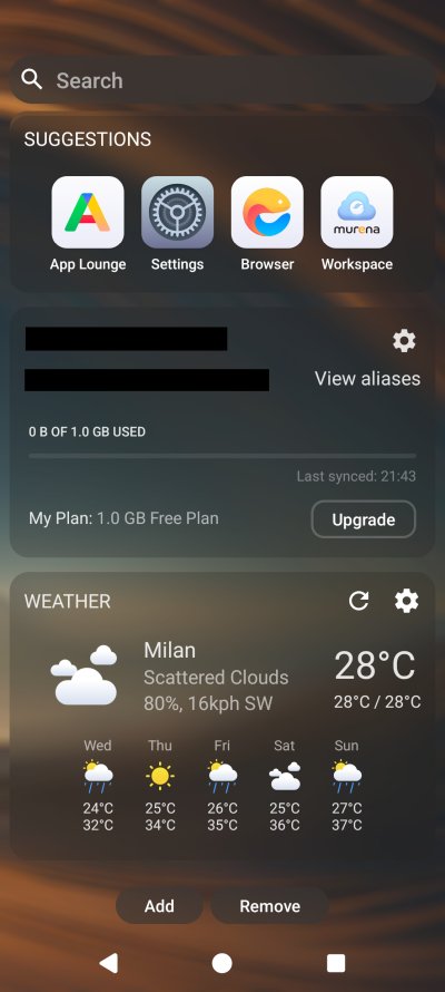 Murena connected