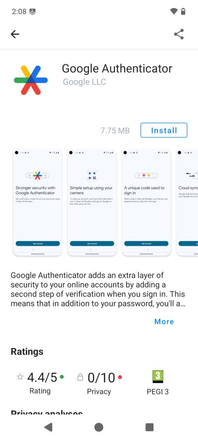 Google Authenticator