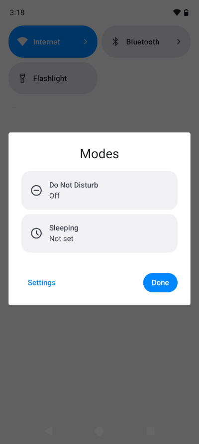 Modes