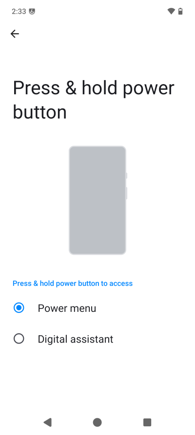 Power button