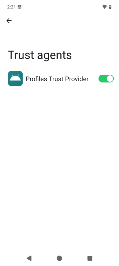 Trust agent