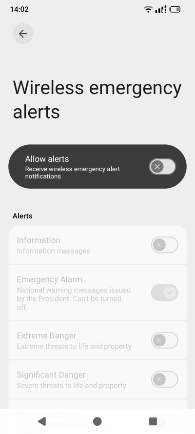 Alerts