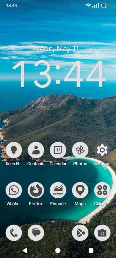 Icons, monochrome
