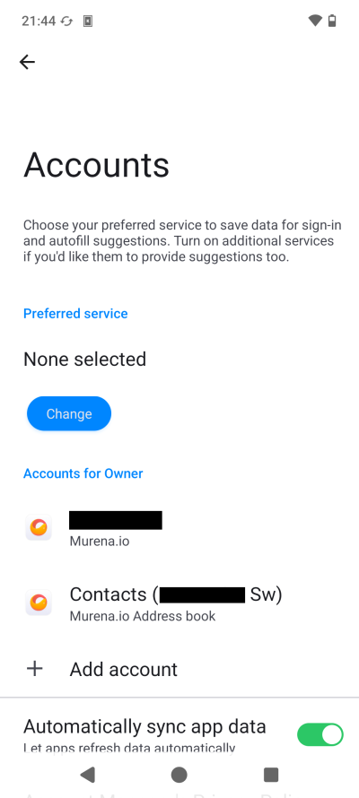 Accounts