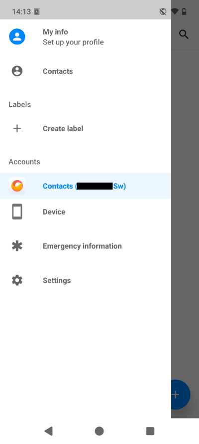 Contacts, source
