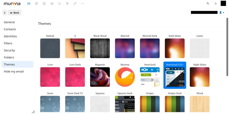 Mail, themes