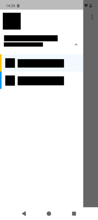 Mail, twice
