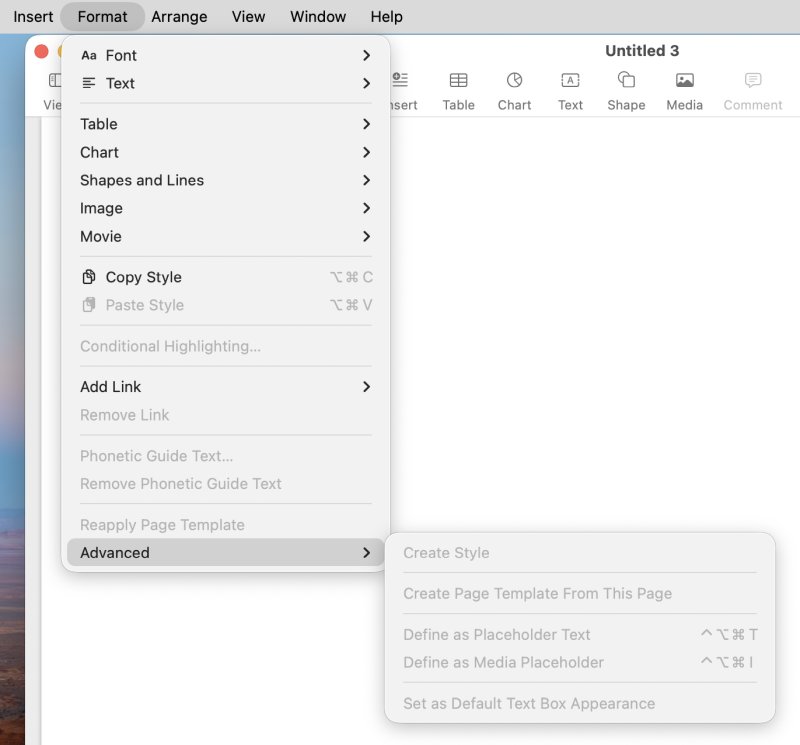 Add styles, grayed out