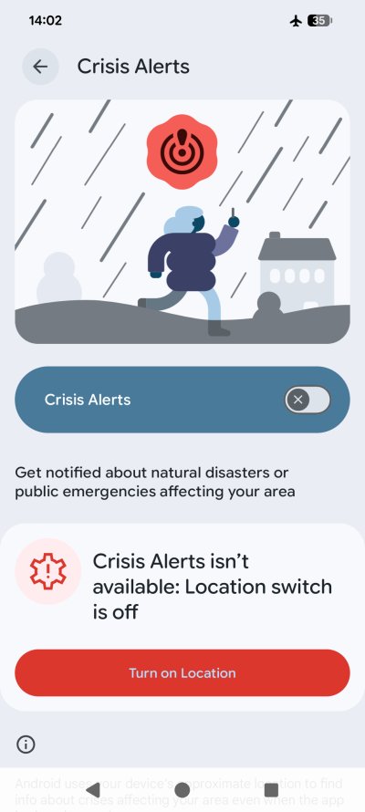 Crisis Alert