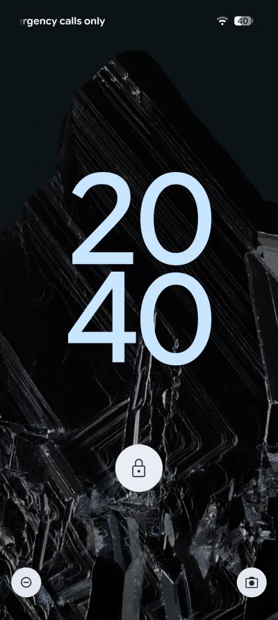 Lock screen
