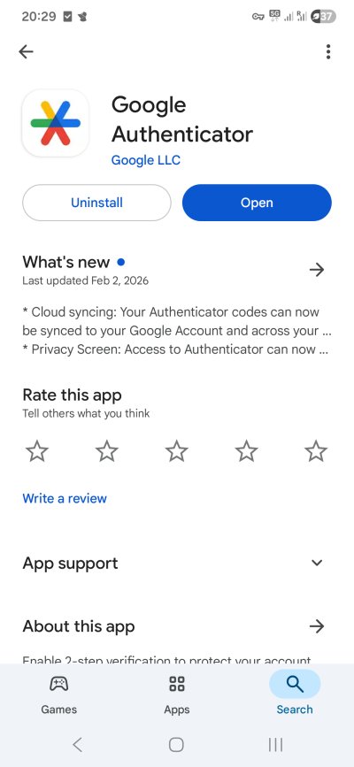 Google Authenticator