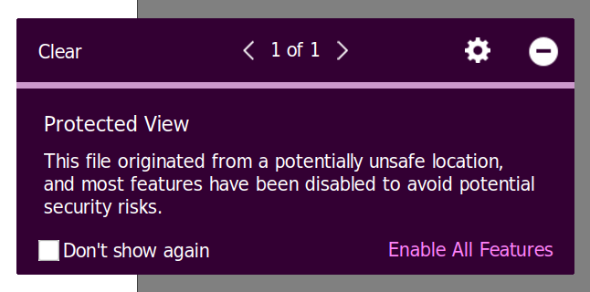 Foxit Reader, Protected View