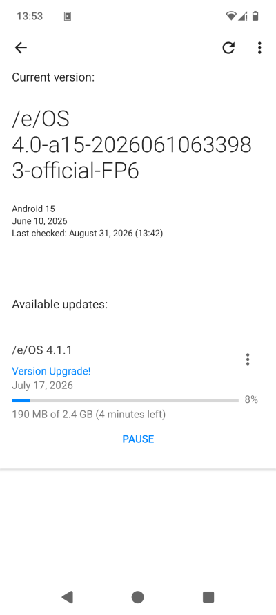 Download stuck