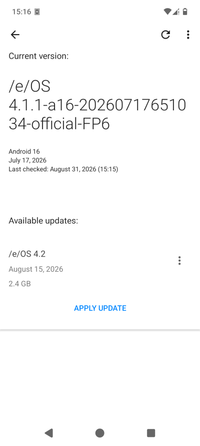 New version