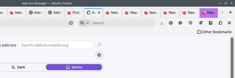 Linux, gradient off