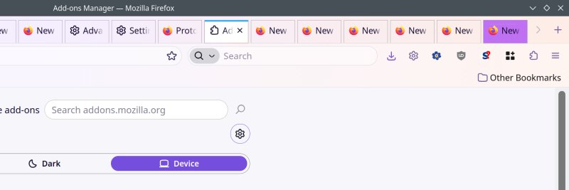 Linux, gradient on