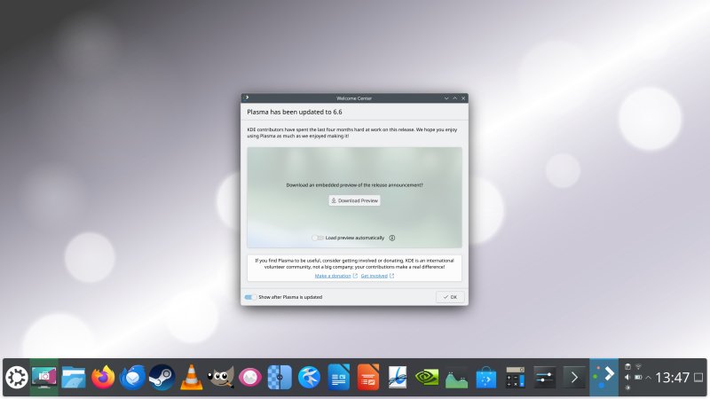 Wayland desktop