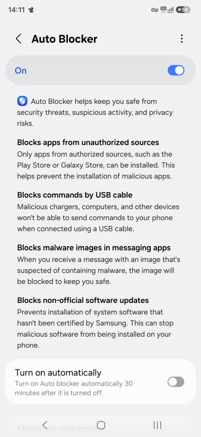 Auto Blocker