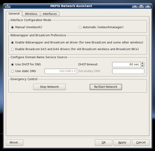 Networking configuration