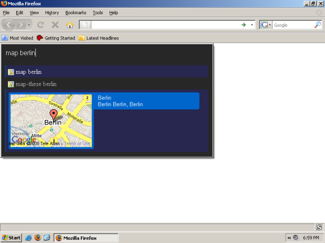 Ubiquity Windows maps