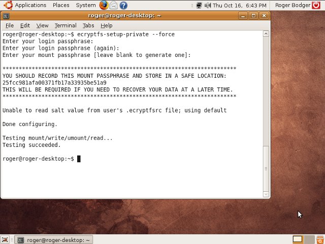 Ubuntu 8.10 ecryptfs 1