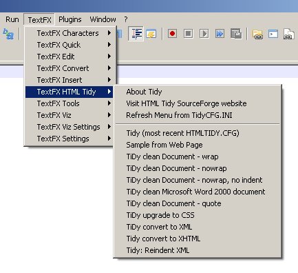 Notepad++ options