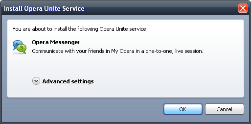 Install service