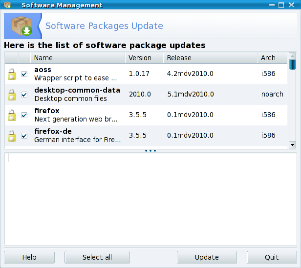 Updates