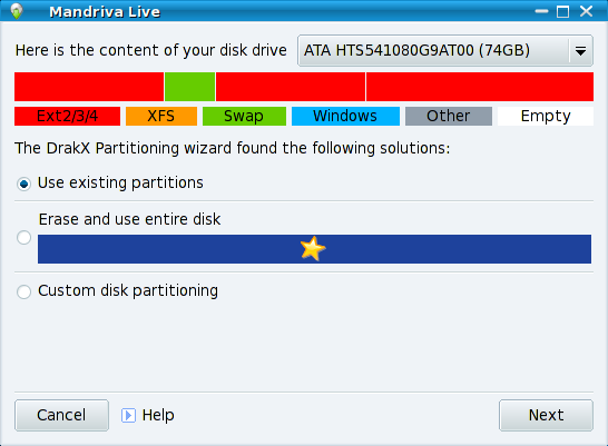 Partitioning