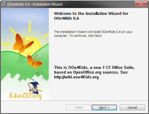 Begin install