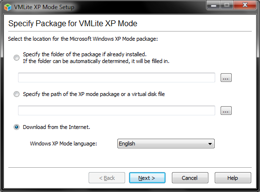 XP Mode setup