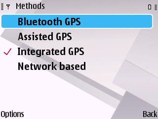 Integrated GPS only