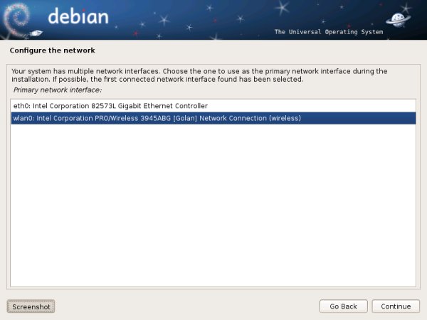 Configure card