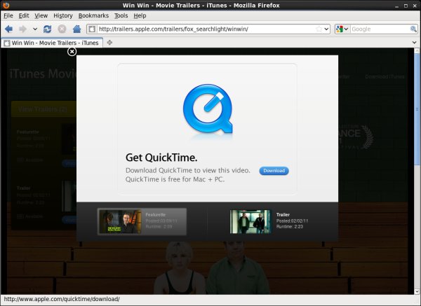 MOV playback missing