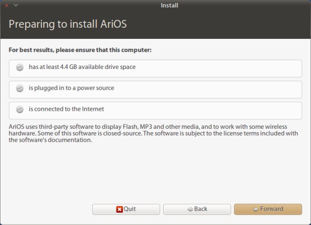 Install, no codecs
