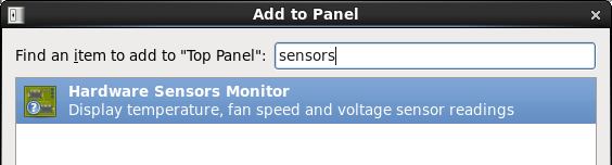 Add sensors