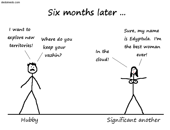 Six months later 4