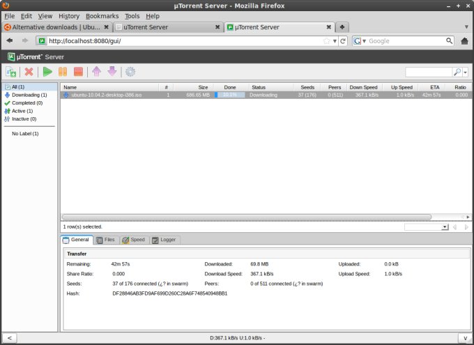 Downloading