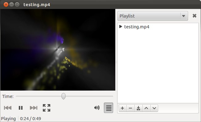 Saved stream playing