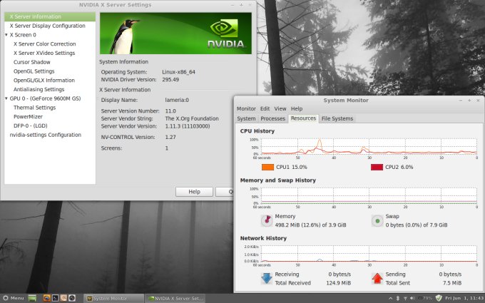 Resources, with no VSync