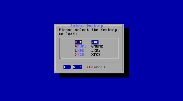 Choose desktop