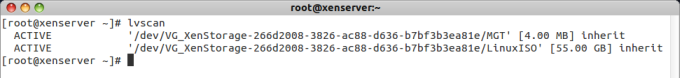 lvscan