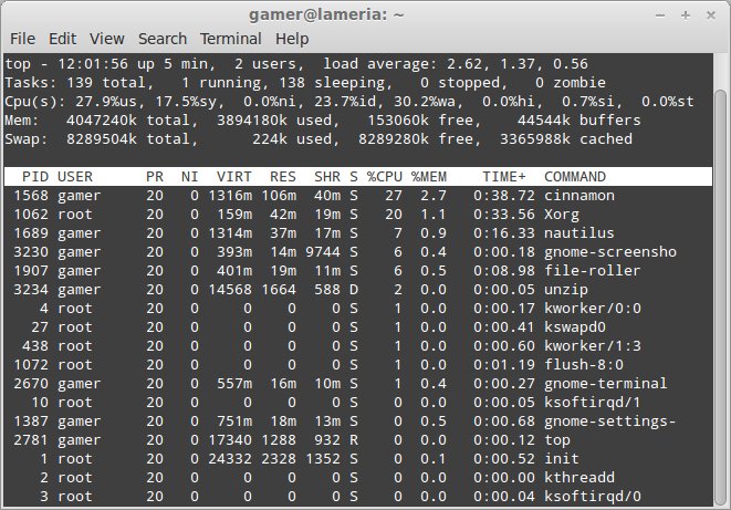Swap usage