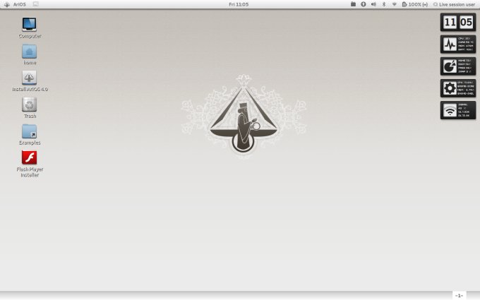 Live desktop, polished