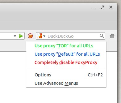 Firefox proxy