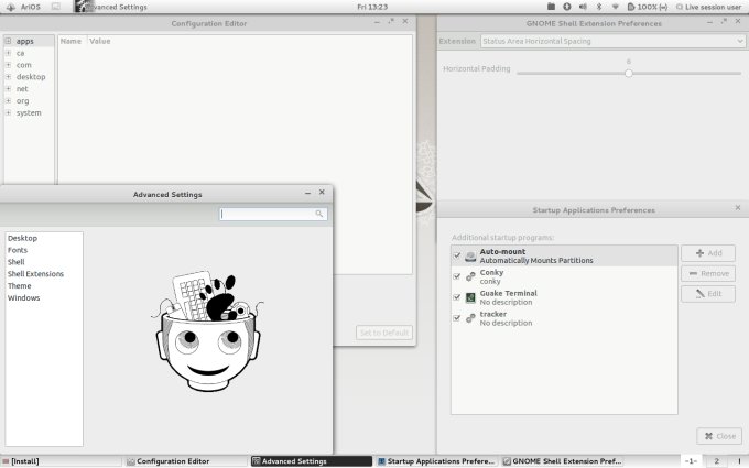 Too many configurations