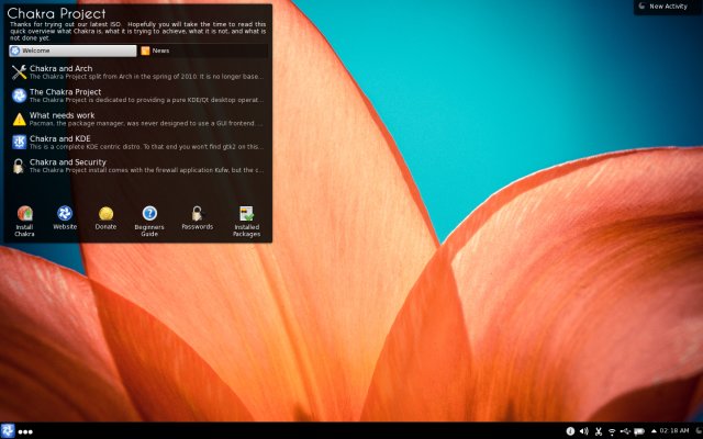 Live desktop